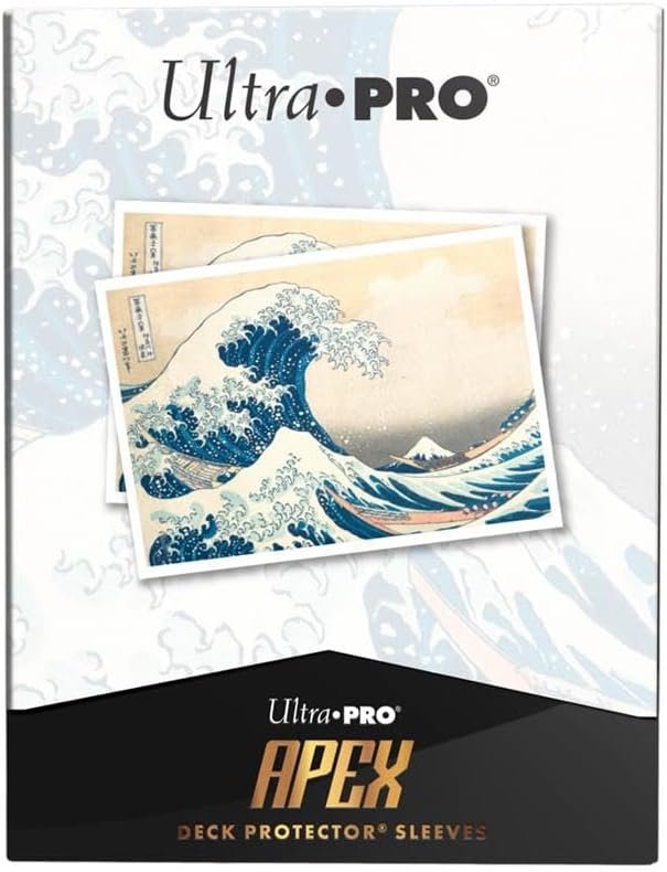 Ultra Pro The Great Wave Off Kanagawa: 105ct APEX Deck Protector Sleeves