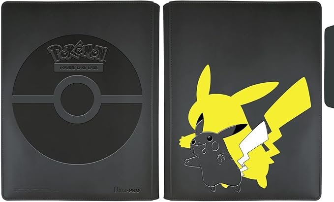Ultra Pro 15772 Elite Series: Pokemon Pikachu 9-Pocket Zippered Pro-Binder